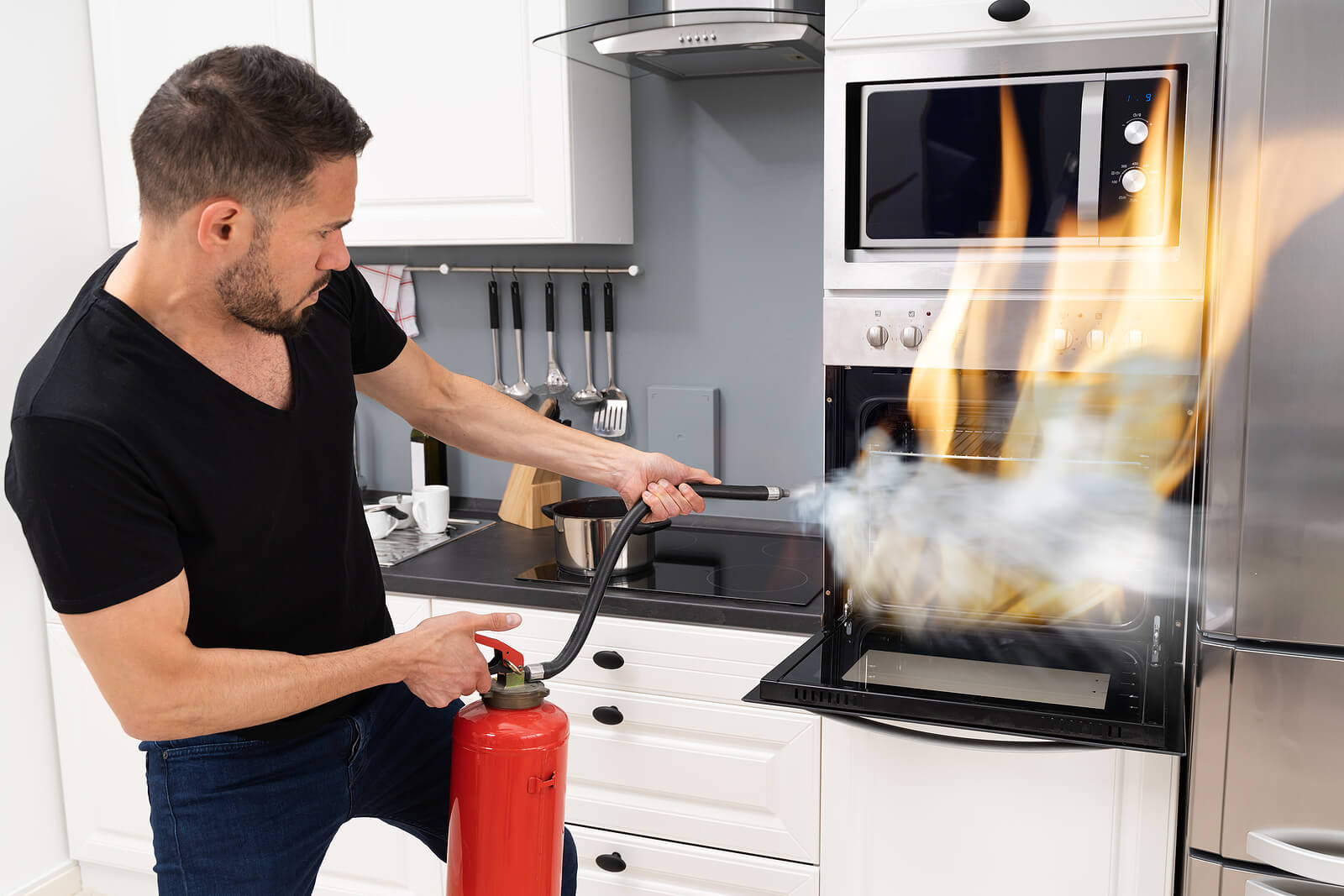 Extinguishing Oven Fires