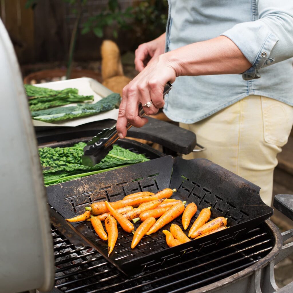 Grill your vegetables