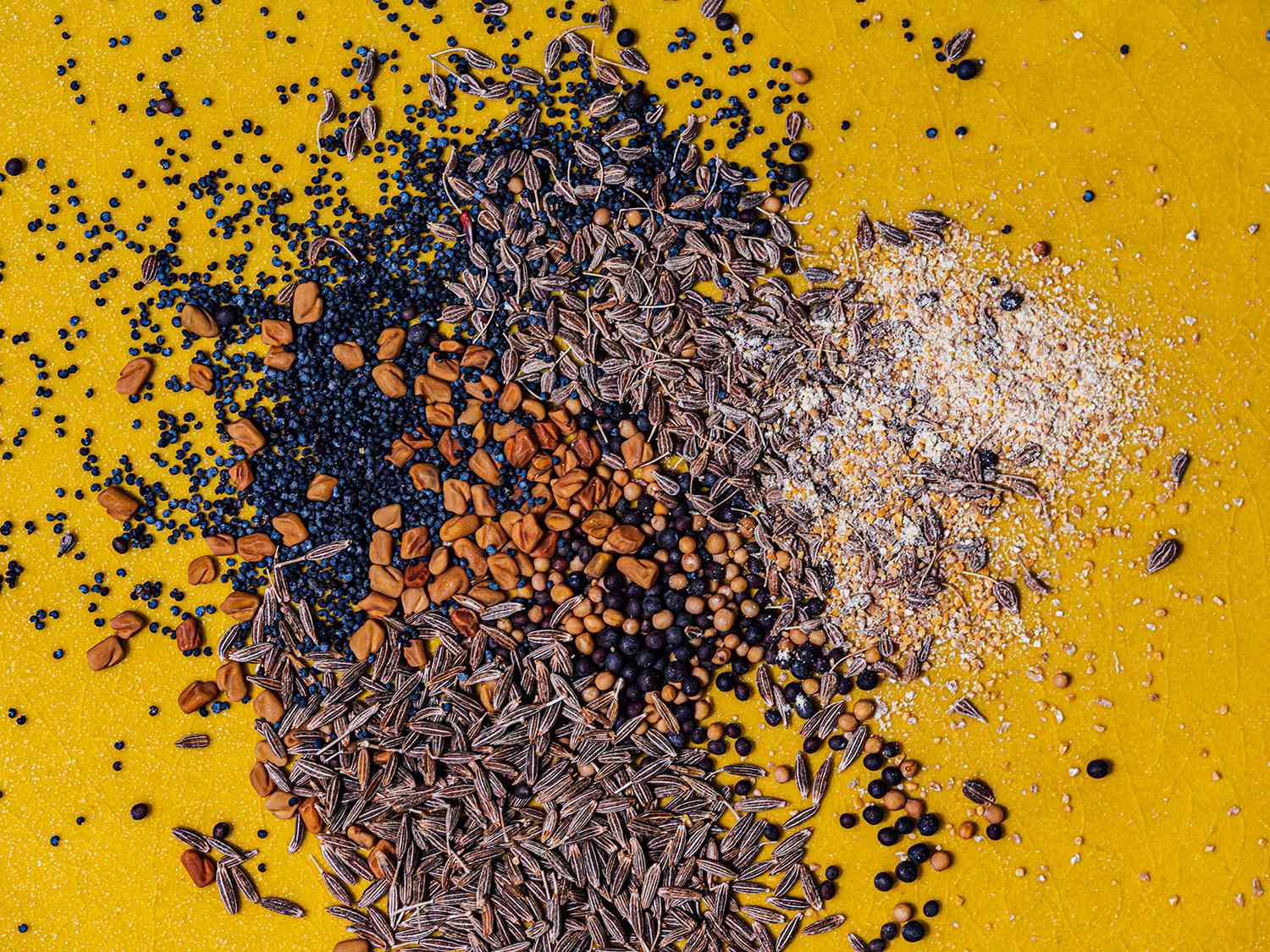 Entire, Dried Spices, Seeds, and Small Beans