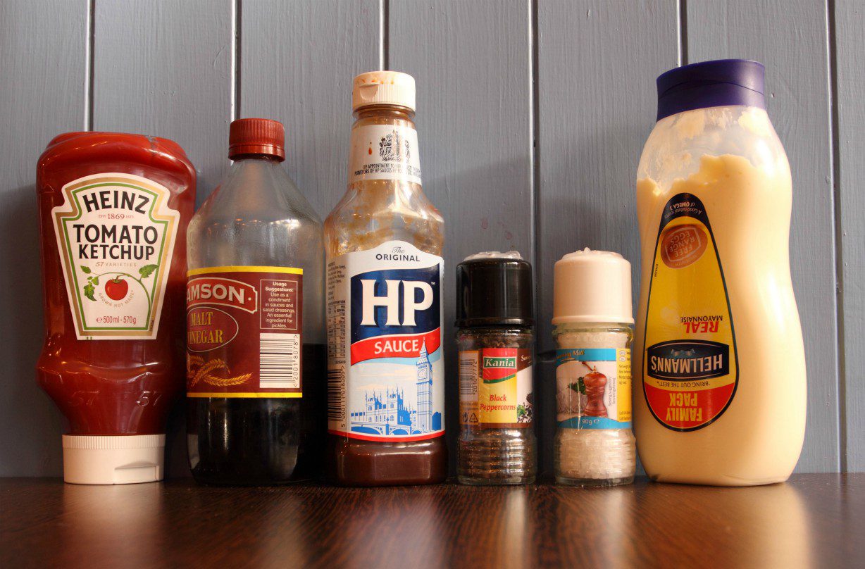 Sauces used in sandwich