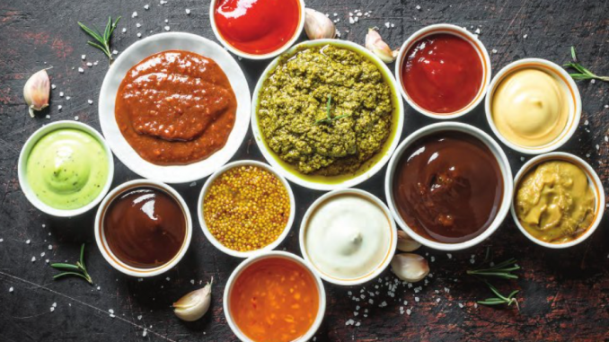 Sauces used in sandwich