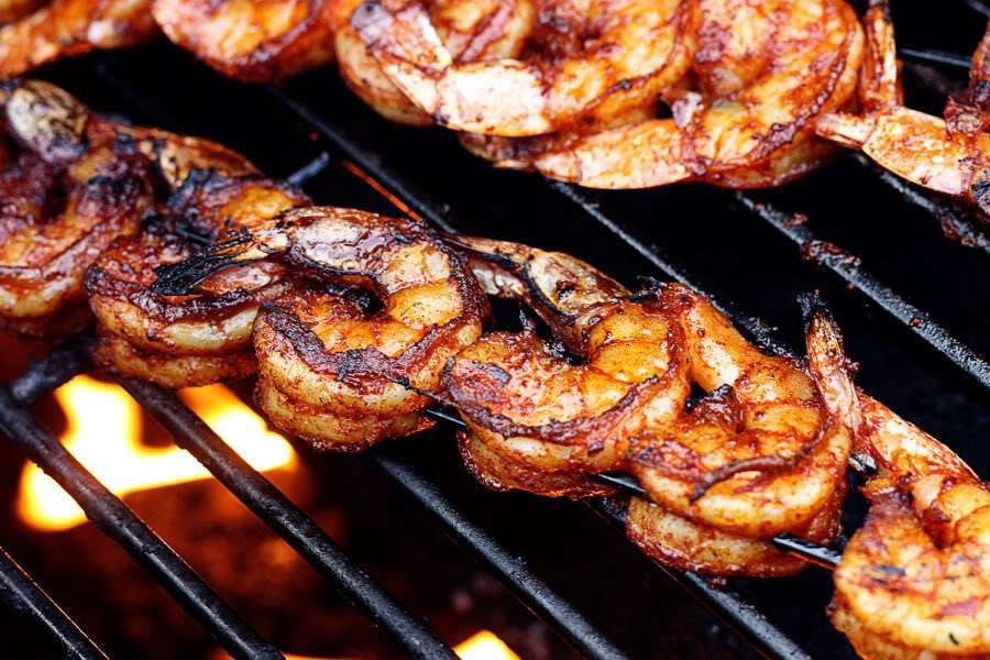how to grill shrimps
