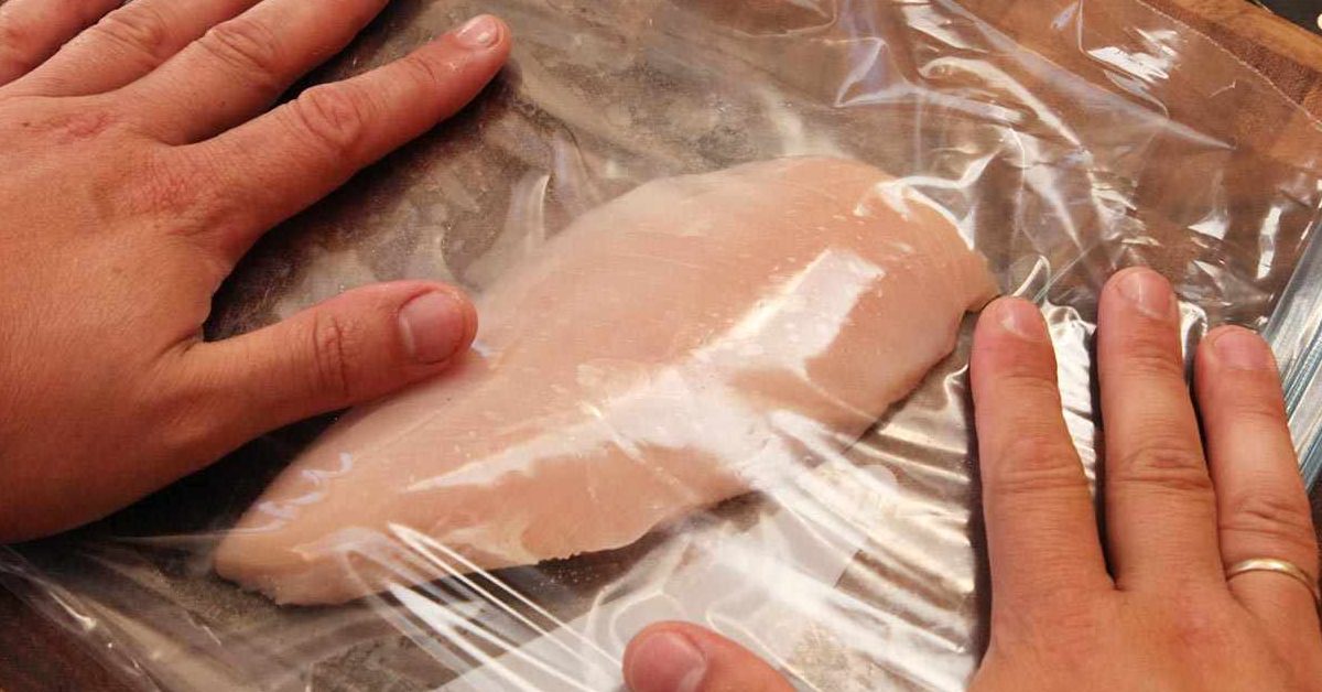 how to cut chicken breast into cutlets