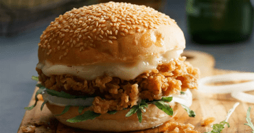 KFC-Style Zinger Burger Recipe