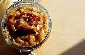 Make Chipotle, bake Bacon, and caramelize onions