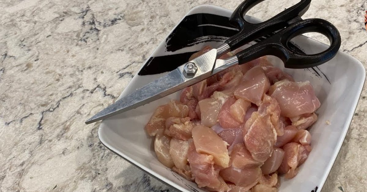 Can You Cut Chicken Breast with Scissors