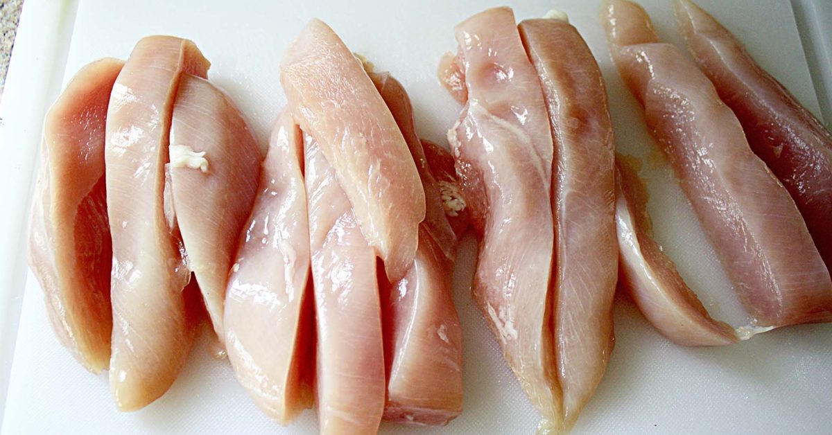 How to Cut Chicken Breast Into Thin Strips