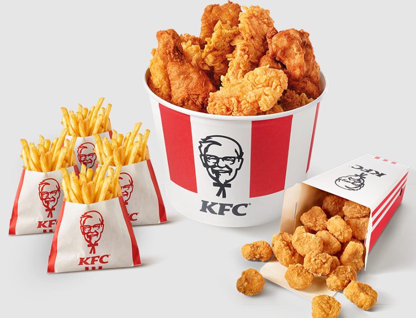 KFC Menu prices uk