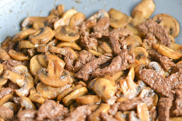 Beef Mushroom Stir Fry