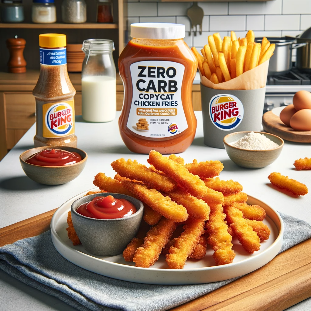 Zero Carb Copycat Burger King Chicken Fries 