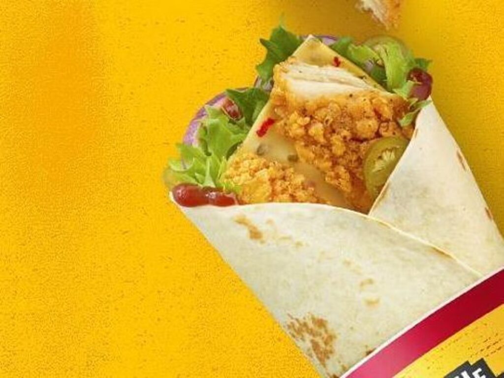 mcdonald's wrap of the day